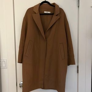 Mango Wool Camel Coat